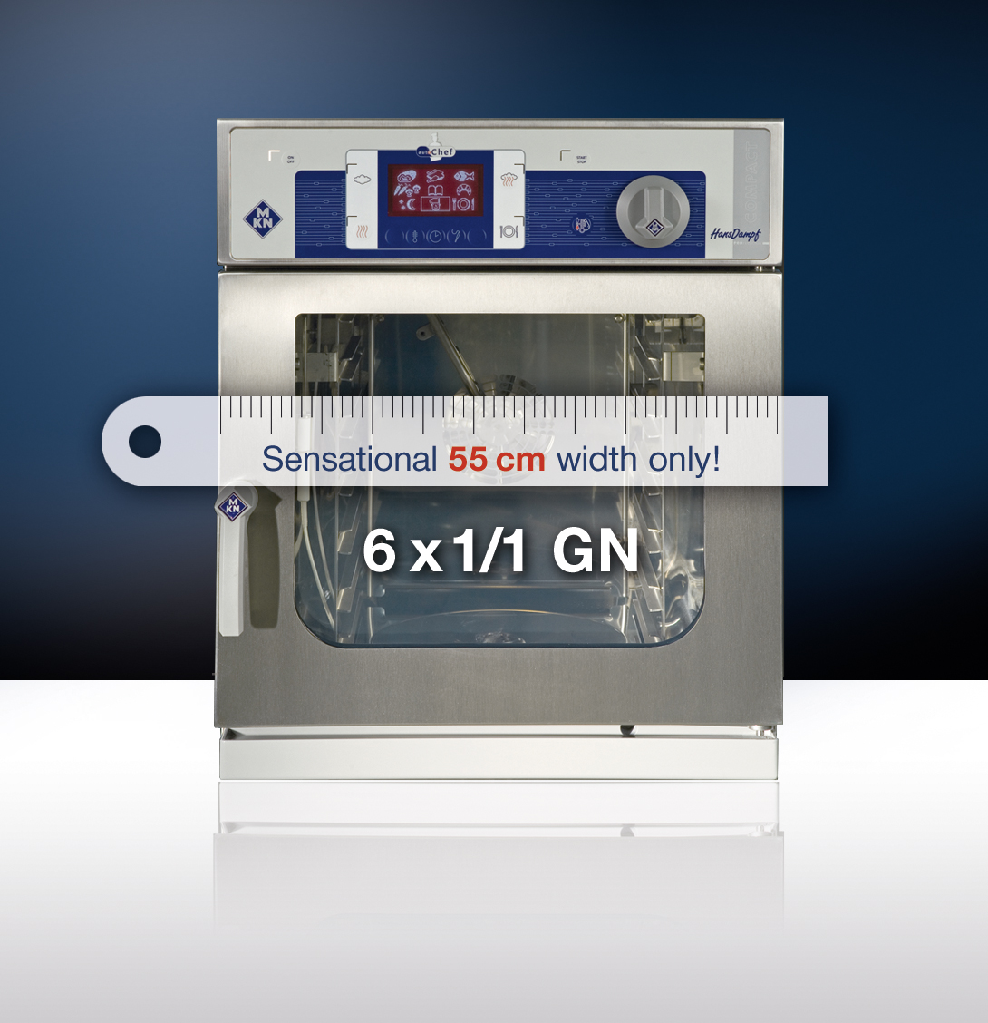 HansDampf Compact-stainless steel appliances